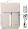 Johnny Urban Mochila Mujer & Hombre Beis - MIKA - Grande Macuto para Viaje, Universidad, Oficina - Mochilas con Compartimento para Portátil - Repelente al Agua