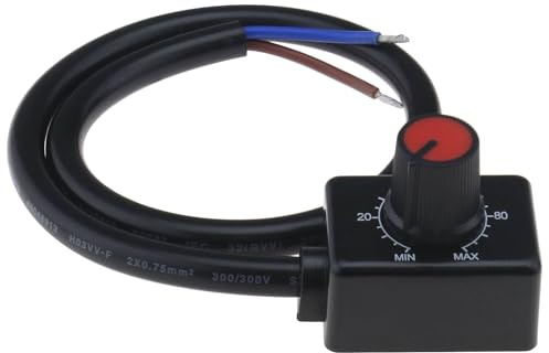 ECSiNG DC 0–10V Knopfdimmer Mini Controller Drehschalter Ein/Aus PWM Dimmung für 0/1–10V Dimmbare LED Treiber Downlight Schienenlicht Wandfluter Licht Pflanzenlicht