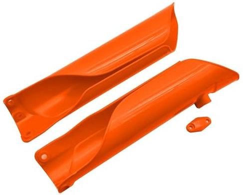 QIUYMGFG Motorrad Gabel Motorrad Gabel Schutz Abdeckung Schutz Fit Für KTM SX EXC XC XCW XCF Husqvarna TE TC FC 125-450 Dirt Bike Enduro Motorrad Gabelabdeckungen(Orange)