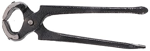 Veemoon Nutcracker Shoe Repair Tool High Heel Plier Black Dowel Remove Plier for Fixing Shoes Polish Black Iron Tool