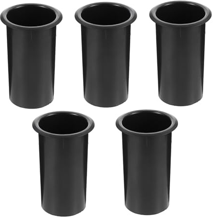 Zerodeko Set 5 Tubi Bass Reflex in Plastica per Woofer 60X110 MM, Tubo Porta Subwoofer Superficie Liscia e Installazione Semplice, Ricambio per Casse Acustiche per Audio Domestico