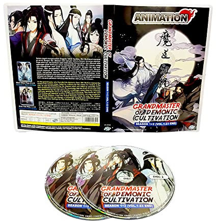 GRANDMASTER OF DEMONIC CULTIVATION (SEASON 1+2) - COMPLETE ANIME TV SERIES DVD BOX SET (23 EPISODES)