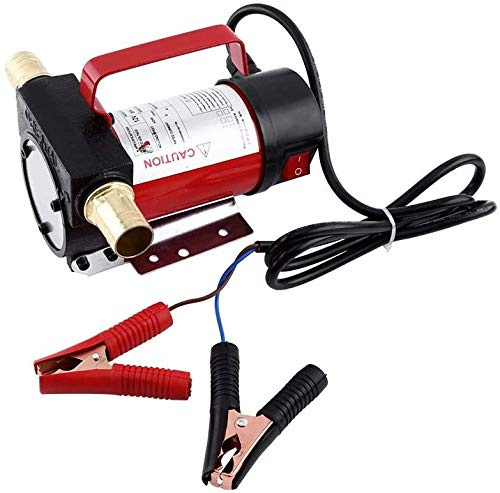 12 V oljesugpump, dieselpump, bränslepumpar, bensinpump, 12 V elektrisk oljepump, oljeöverföringspump, pumpvätska 12 V, 160 W, 40 l/min för och fotogen