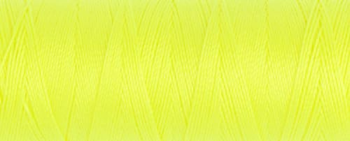 Guetermann GUT_777000-3835-1 Maraflex Faden 150 m, Neongelb, 100% Polybutylenterephthalat (PBT), Neon Yelloe, Einheitsgröße