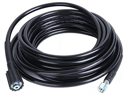 Manguera de Lavado a Presión, Tubería de Agua de Alta Presión de Goma Flexible de 10 M/32,8 Pies para Riego de Patio de Jardín Doméstico