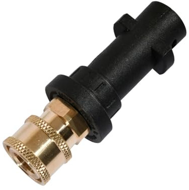 Pressure Washer Adapter for Kärcher K Series K2-K7, 1/4” Quick Connect Female Fitting for Karcher Foam Nozzles & Accessories,Perfect for Karcher Quick Release Adapter with Durable Brass and Plastic
