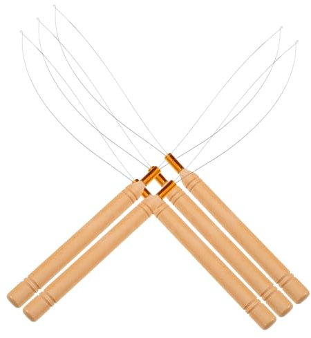HOMSFOU 5stücke Perleneinfädler Werkzeuge DIY Perlenfädeln Stickerei Bead String Zubehör Für Schmuckherstellung Basteln