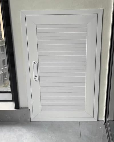 Revisionsklappe Trockenbau Metall Revisionsklappe Servicepunkt-Luke, Verbirgt Klimagerät / Außenschrank / Büroinspektion Wartungstür Pulverbeschichtetes Aluminium, Sanitäranlagen Revisionsöffnung(Whit