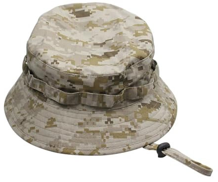 BrightGlow Fischerhut Sonnenhut Herren Damen Breite Krempe Safari Hut Tarn-Sonnenhut Buschhüte Faltbarer Anglerhut Sommer Fischerhüte Wanderhut Outdoor Hut Tarnung#11 Einheitsgröße