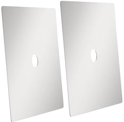 NUOBESTY 2piezas Pastillas De Limpieza Desodorantes Tapa De Inoxidable Para Cepillo De Inodoro Tapa Resistente y Antiolor Para Baño