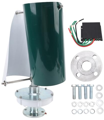 Garosa Vertikal Vindkraftverk 300W 12V Permanent Magnetgenerator med Styrenhet för Utomhusbruk Utomhus
