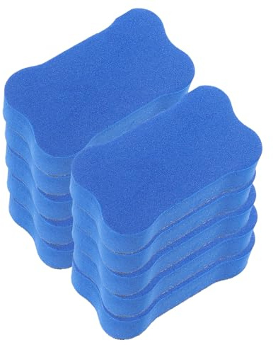 JOYOFREELY Lot de 24 Chiffons Ardoise Velleda en Feutre Eva, Légers et Portables, Effaceurs pour Ardoise Effaçable Adaptés aux Tableaux Blancs la Maison L'école