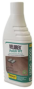 Chimiver Cera all'acqua ravvivante per la manutenzione di parquet verniciati - VELUREX POLISH WT | Flacone da 1L.