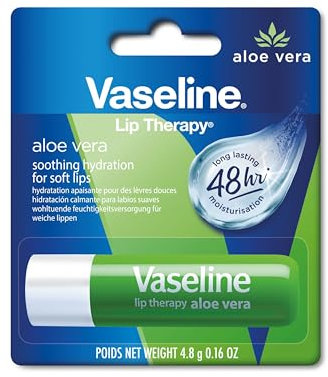 Bálsamo Labial Hidratante Vaseline Lip Therapy 4,8 g Calmante Aloe Vera