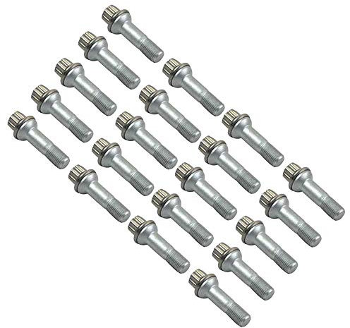 Bisenya 20x Radschraube Radbolzen M14 x 1.5 Ersatz für 0009902207 0009905407 M-Class GLE W166 W164 W251 W221