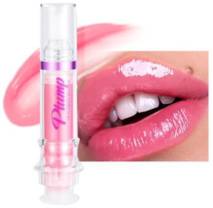 Lip Plumping Booster, Spicy Lip Plumper Lip Gloss Lip Plumping Oil, High-Shine Hydrating Fuller Lip Plumper Lip Mirror Lip Glaze, Plump & Pout Lip Plumper (05#)