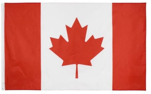 Drapeau Canada 90 x 150 cm avec œillets