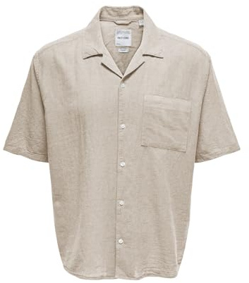 ONLY & SONS ONSCAIDEN Life Relax SS Resort 1PKT Shir
