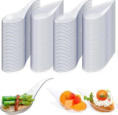 Vorspeisenteller aus Kunststoff (50er Set), Wiederverwendbare Teller