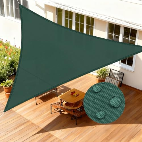 LOVE STORY Vela ombreggiante Triangolare 4x4x4m Impermeabile UV95%