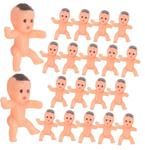 VICASKY 20st Engel Puppe Puppe Puppen Mini-spielzeug Kleine Glöckchen Kleine Babydekore Mini- -modelle Mini- Backdekoration Kleine Babygeschenke Kuchendekoration Plastik