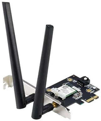 Adaptador WiFi PCIe Dual Band AX1800 con Bluetooth 5.2 - Ideal para Mejorar la conectividad en PC y Gaming.
