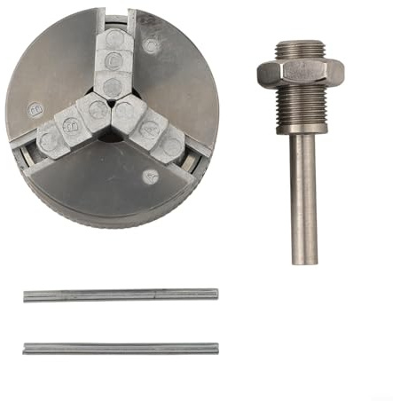 ZiStarlilife Z011 Professionelles Metallbohrfutter, Dreibacken, Vierbacken, manuelles Drehfutter, Zinklegierung, Umbausatz für elektrische Bohrmaschine mit Pleuelstange (B)