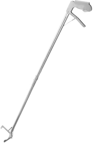 LOORGVEL Pince à Serpent Pliable en Acier Inoxydable 1,2 M Verrouillage Antidérapant pour Manipulation Sécurisée en Extérieur Jardin et Nourritures Reptiles