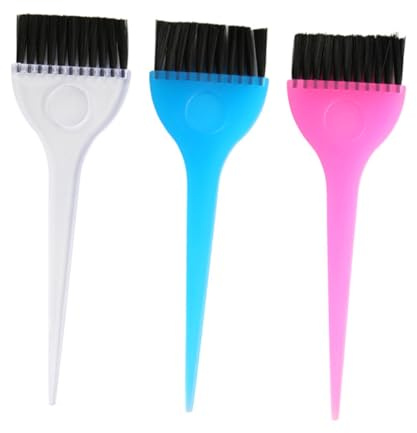 Gogogmee 9 pièces Set Outils Teinture Cheveux avec Clips Sectionneurs Kit Coloration pour Salon et Usage Domestique Noir