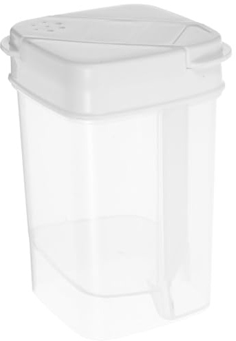 POPETPOP Salière et Poivrière de Voyage à Double Couvercle Distributeur de Sel et Poivre Transparent Plastique Hermétique Saupoudreuse à Épices Cuisine Camping et Pique-Niques