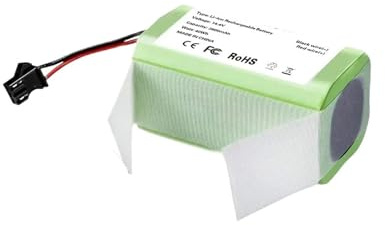 Batería De Repuesto De 14,4 V, Compatible Con Conga, 990 1090 Tesvor X500, Compatible Con Deebot, N79 N79S DN622 Eufy RoboVac 11 11S RoboVac 30(4800mAh)