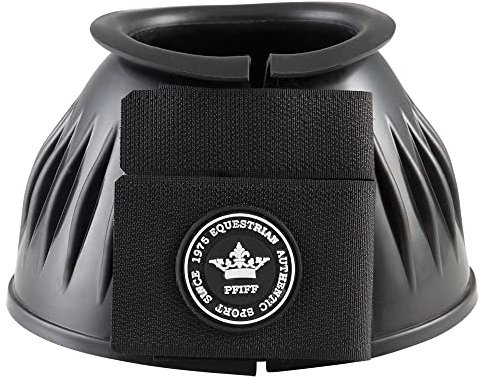 PFIFF 102997 Springglocken mit Doppelklettverschluss, Schwarz M