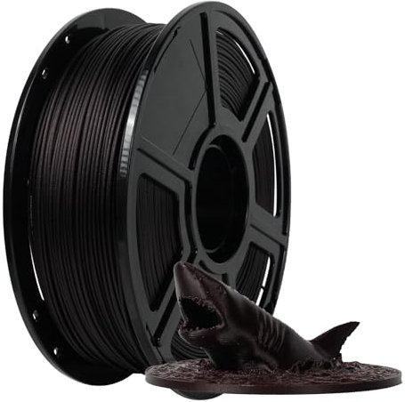 FLASHFORGE PETG CF 3D Drucker Filament 1.75mm,PETG Kohlefaser 1kg Filament, Hitzebeständig, hohe Festigkeit und Steifigkeit, entwickelt für komplexe Modelle und Funktionsteile (Marsala)