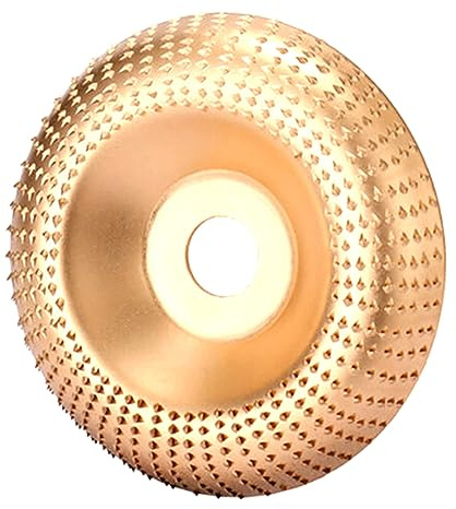 ASNOMY Disco Abrasivo Flexible para Madera de 125 mm - Rueda de Molienda y Escofina para Amoladora Angular - Herramientas de Tallado