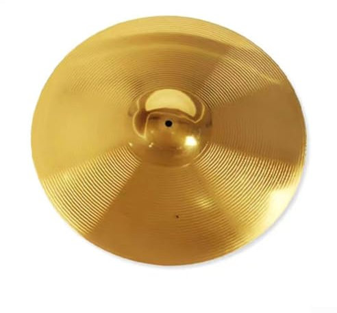 SPORTARC Brass Splash Becken, Splash-Becken, Schlagzeug-Becken, Jazz-Trommel, Percussion-Instrument, Splash-Hi-Hat-Becken (15,2 cm)