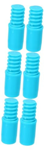 MAGICLULU 3 Sätze Wischkopf Adapter Kunststoff Metallstab Griffspitzen Mit Gewinde Besenstiel Mit Gewindeende Stielspitzen Für Besenstiele Tipp Zur Besenreparatur Stecker Plastik 2 Stück * 3