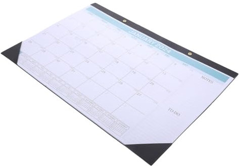 STOBOK Monate Wandkalender Englisch Großer Monatsplaner Mit Viel Schreibfläche Für Büro Und Zuhause Praktischer Jahresplaner Für Langfristige Terminplanung