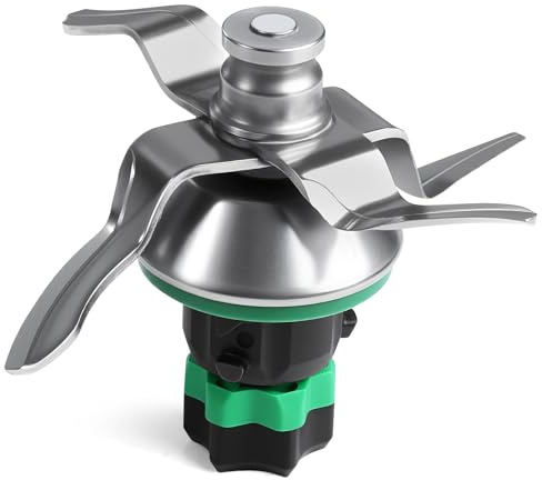 Inwee Gruppo Coltelli per Bimby TM5 e TM6, Lama di Ricambio Completa di Guarnizione, Accessorio per Robot da Cucina Gruppo Coltelli Bimby TM5 Acciaio Inox, Ricambio Originale per Bimby TM5 e TM6