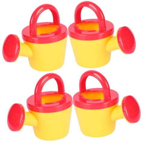 CIYODO 4piezas Juguetes Chorro De Agua Regadera Pequeña De Juguete Herramientas De Jardinería para Baño De Baño para Divertido De Agua para Pequeños