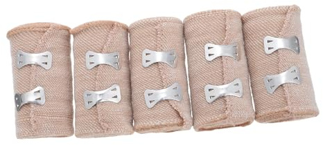TOGEVAL 5PCS Sports Breathable Non-Woven Fabric Finger Wraps for Wound Protection Sprains and Swelling Comfortable and Stretchy Tape for Pet and Human Use Skin-Friendly Wraps