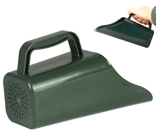 Paletta per Suolo, Pala in plastica con Fori di Drenaggio e Manico Pala a Mano e Setaccio per Giardinaggio, Invasatura, Bonsai, Piccoli Lavori di Scavo nel Terreno