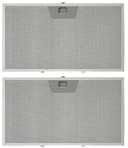 SPARES2GO Fettfilter kompatibel mit Faber INCA SMART HC X A70 PLUS Dunstabzugshaube (325 mm x 189 mm, 2 Stück)