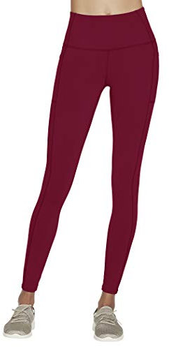 Skechers Damen Go Walk HW Legging Jogginghose, Raspberry, 3X-Groß