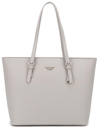 Princely London Shopper Beverly - Premium Handtasche Damen - Geräumige Shopper-Tasche mit Reißverschluss & Innenfächern