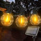 ROVLAK Guirnaldas Luces Exterior Solar LED 15M 25+3 LED Bombillas 4 Modes G40 Cadena Bombillas Solares Impermeable IP65 Girnarlas Luz Solar Exteriores Jardin Luces para Fiesta Bodas Partido