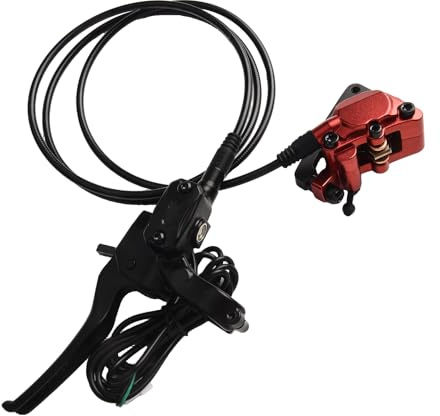 ReachMall Bike Disc Brake Kit, CNC Hydraulic Disc Brakes with160mm Discs, Front Rear Disk Dual Callipers Lever, Kick Scooter Power off Brake for Electric Bicycle