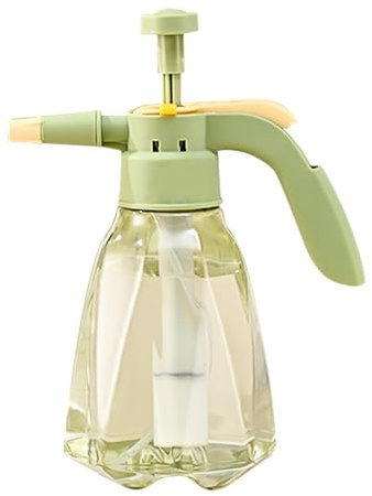 ETUCYNG Pulverizador de mano – Pulverizador de agua a presión de 1,5 L | Bomba de jardín y césped, pulverizador a presión con boquilla ajustable para limpieza del hogar