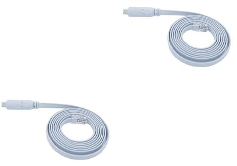 Angoily 2pcs Usb Type c to Console Cable Usb to Ethernet Power Management Straight-through Extension