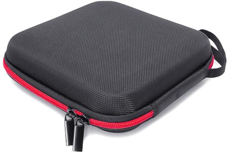 Grande custodia rigida per HP Dell, Lenovo, Mac, lettore CD DVD Blu-ray esterno USB e masterizzatore unità ottica, antiurto, impermeabile, resistente all'abrasione, custodia protettiva da viaggio