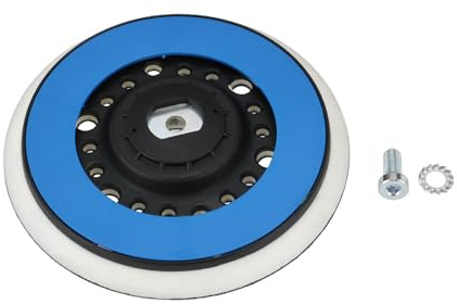 SG Store 150 mm Backing Pad M8 Bolt Included Compatible with Rupes Bigfoot Compatible with LHR21 ES,Compatible with Mark 2,3 Sanding Pad for Polishing Machines Hard